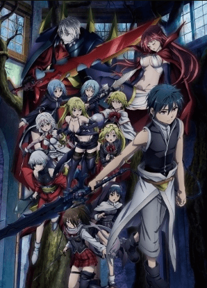 Trinity Seven Movie 2: Heavens Library to Crimson Lord انمي